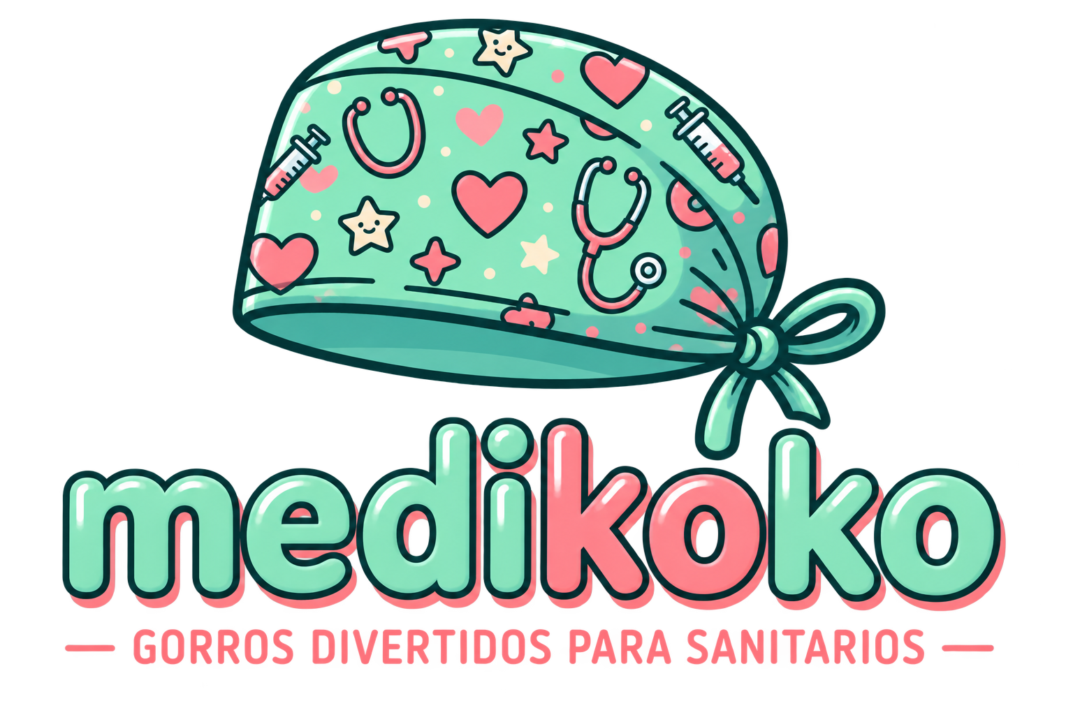 Logo Medikoko - Gorros divertidos para sanitarios